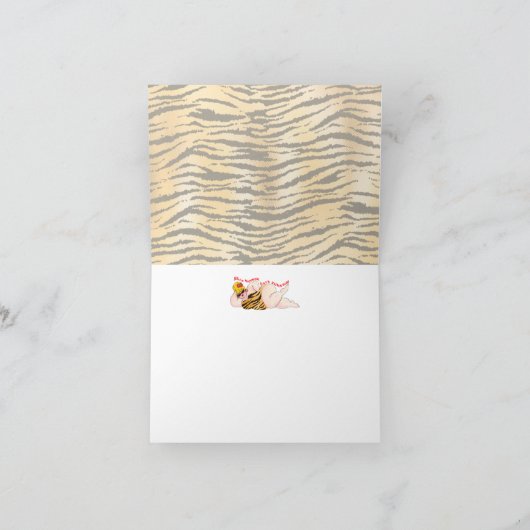 "Liefde mijn krommen" Kaart (Binnen)