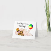 "Liefde mijn krommen" Kaart (Voorkant)