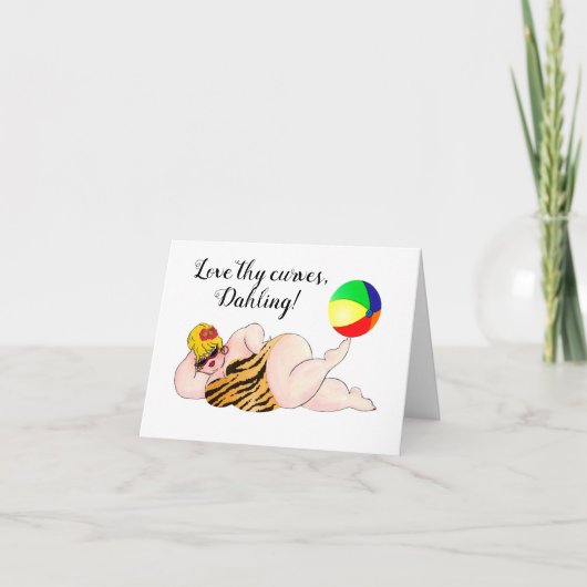 "Liefde mijn krommen" Kaart (Voorkant)