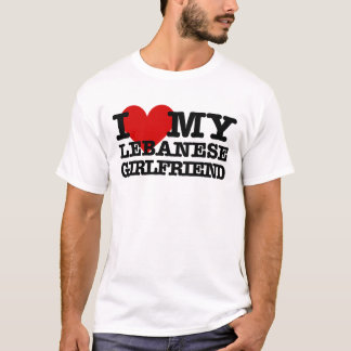 Liefde mijn Libanese Vriendin T-shirt