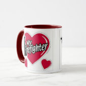 Liefde mijn Mok brandweerman (Voorkant links)