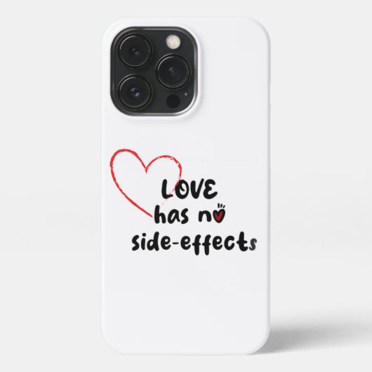 Liefde mijn telefoon iPhone hoesje (Achterkant)