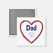 Liefde mijn vader magneet (Voorkant / Achterkant)