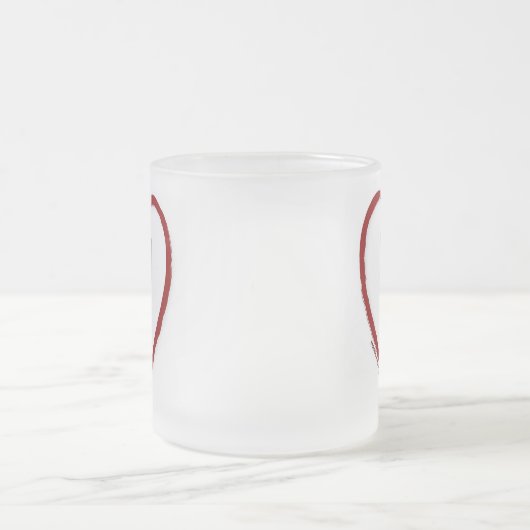 Liefde mijn vader matglas koffiemok (Center)