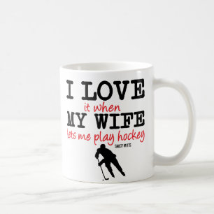 Liefde mijn vrouw Play Hockey-Mok Koffiemok