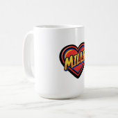 Liefde Millie Koffiemok (Voorkant links)