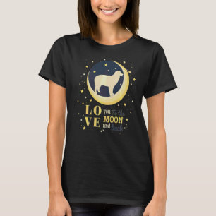 Liefde miniatuur Australische herder hond naar de T-shirt