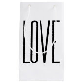 Liefde - Minimalistisch design Klein Cadeauzakje (Voorkant)