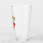 Liefde mislukt nooit Aanpassen met naam of initial Glas (Links)