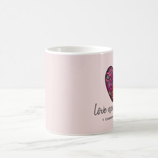 Liefde mislukt nooit hartstilstand Mok (Center)