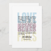 Liefde mislukt nooit kaart (Voorkant / Achterkant)