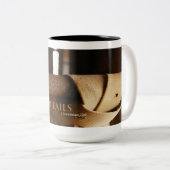 Liefde mislukt nooit koffie-Mok voor mannenlandwer Tweekleurige Koffiemok (Voorkant rechts)