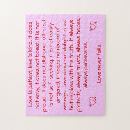 Liefde mislukt nooit legpuzzel