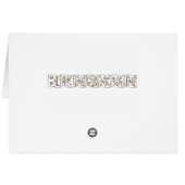 Liefde mislukt nooit ~ Scripture~Gold (Achterkant Horizontaal)