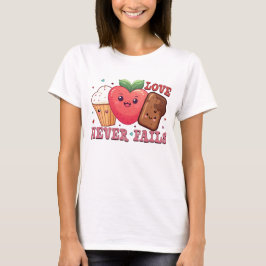 Liefde mislukt nooit t-shirt