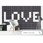 Liefde Modern Elegant Patroon Suiker Schedel Decor Tegeltje<br><div class="desc">Omarm de moderne elegantie in uw huis of kantoor met onze decoratieve tegels. Met ingewikkelde suikerschedel en gotische patronen zijn deze kunstzinnige stukken perfect voor het toevoegen van een vleugje Halloween en Dia de los Muertos flair aan uw kantoor, keuken of badkamer. Verhoog uw inrichting met deze unieke tegels! ***Opmerking:...</div>