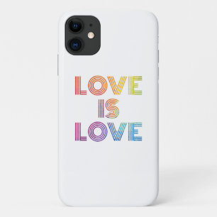 Liefde   Moderne strepen Case-Mate iPhone Case