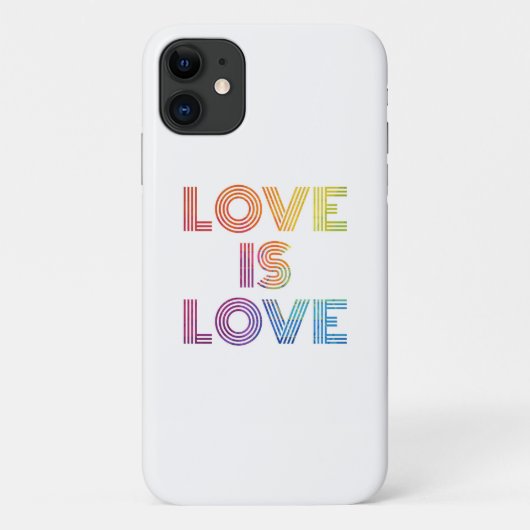 Liefde | Moderne strepen Case-Mate iPhone Case (Achterkant)
