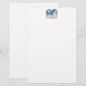Liefde moeder Aarde Briefpapier (Voorkant / Achterkant)