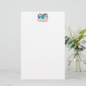 Liefde moeder Aarde Briefpapier (Staand voorkant)