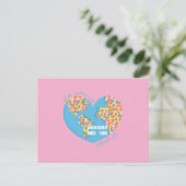 Liefde moeder aarde Er is geen planeet B Briefkaart (Staand voorkant)