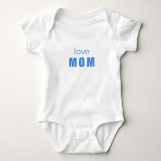 Liefde Moeder Blauwe Pasgeboren Onesie Romper