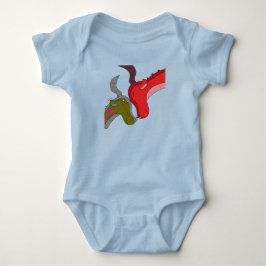 Liefde: Moeder en Baby Draak Bodysuit