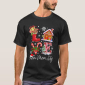 Liefde Moeder-Mam Leven Kerstmis Oma Gift T-shirt (Voorkant)