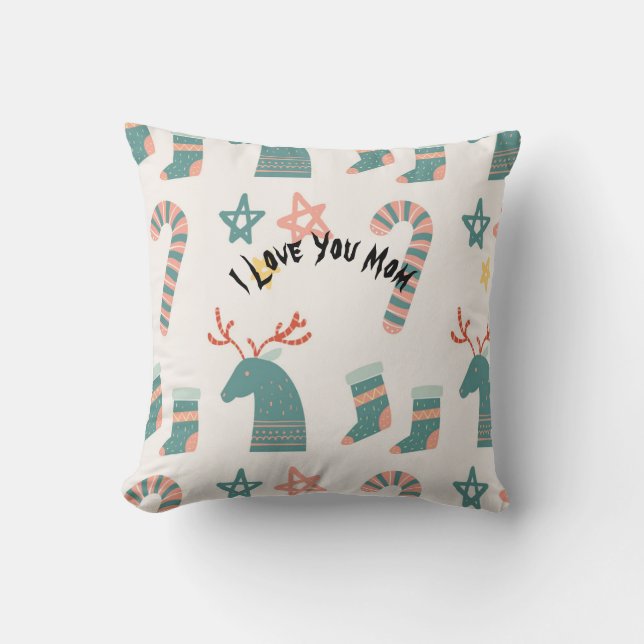 Liefde Moeder Unieke Luxe Wonen Sierkussennen Kussen (Voorkant)