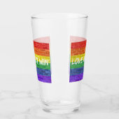 Liefde moet winnen glas (Links)