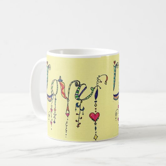 Liefde Mok (Voorkant links)