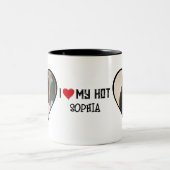 Liefde Mok Custom Ik hou van mijn Vriendin Mok (Center)