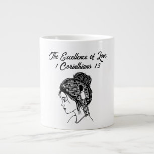 Liefde — mok gigantische koffie mok
