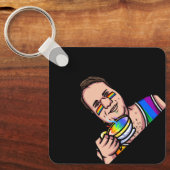 Liefde Mok & Liefde Wereld Sleutelhanger (Voorkant)