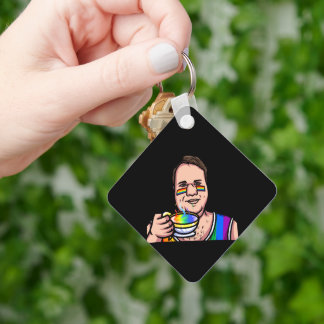 Liefde Mok & Liefde Wereld Sleutelhanger