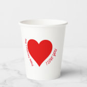 Liefde Mok Papieren Bekers (Voorkant)
