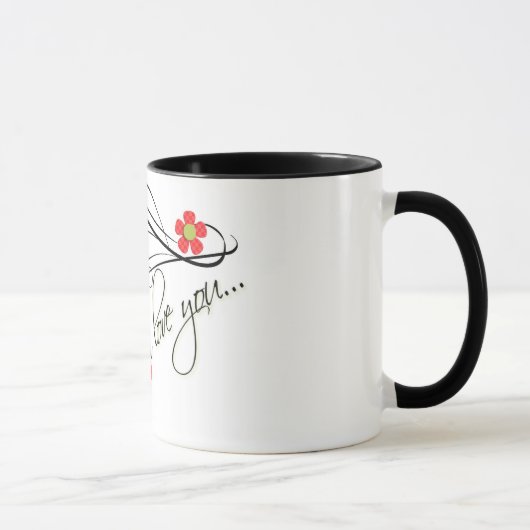 Liefde Mok voor cadeaus (Rechts)