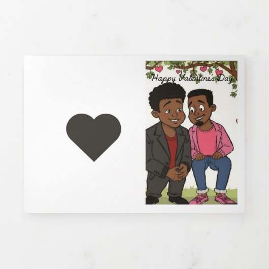 Liefde - momenten drieluik wenskaart (Cover)