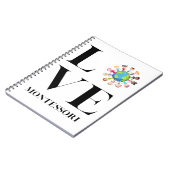 Liefde | Montessori | Kinderen over de hele wereld Notitieboek (Linkerzijde)