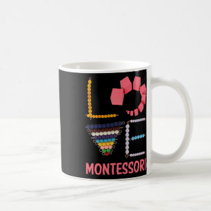 Liefde Montessori Onderwijs Wiskunde Docent Koffiemok