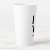 Liefde | Montessori | Trinomiale kubus Latte Mok (Voorkant)