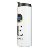 Liefde | Montessori | Trinomiale kubus Thermosbeker (Geroteerd rechts)