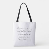 Liefde | Montessori | Trinomiale kubus Tote Bag (Achterkant)