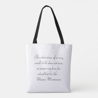 Liefde | Montessori | Trinomiale kubus Tote Bag