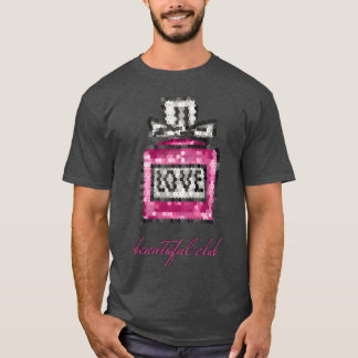 liefde mooie club meisje t-shirt