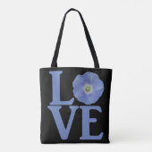 Liefde Morning Glory Klassieker Tote Bag (Achterkant)