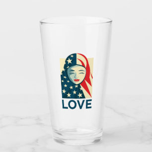 Liefde   Moslimvluchtelingen Glas