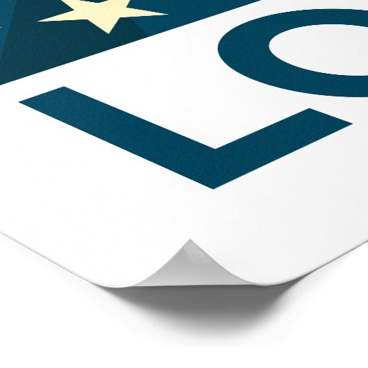 Liefde | Moslimvluchtelingen Poster (Hoek)