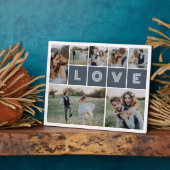 Liefde Multi Foto Collage Koppel Fotoplaat (Zijkant)