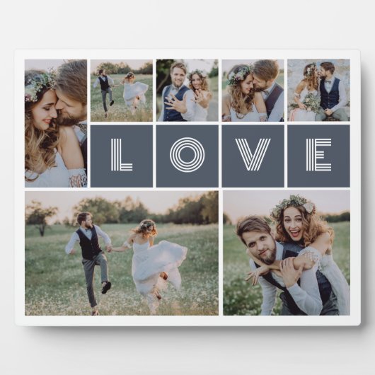 Liefde Multi-fotocollage Koppel Fotoplaat (Voorkant)